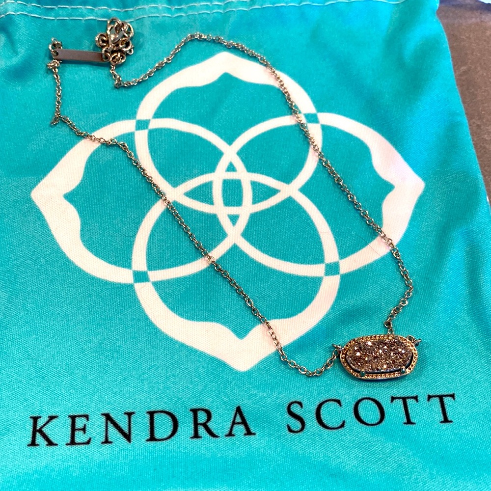 Kendra Scott Pendant Necklace Silver